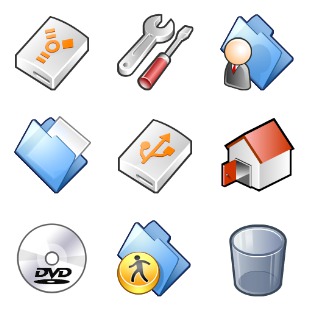 Rubber icon sets preview