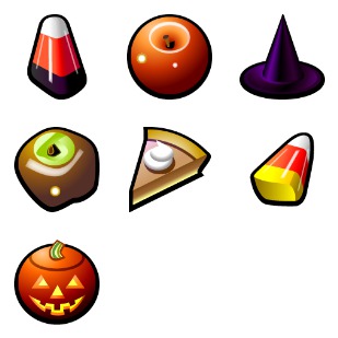 Halloween 2004 icon sets preview