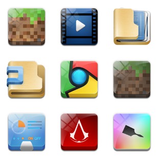 Ampola Final icon sets preview