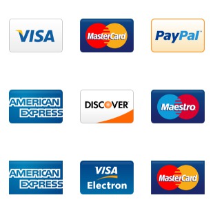 PNG Credit Card, Debit Card and Payment icon sets preview