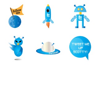 Tweet Scotty icon sets preview