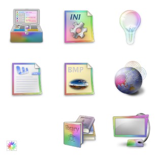 Colorabo icon sets preview