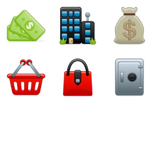 Beta Style Accounting icon sets preview