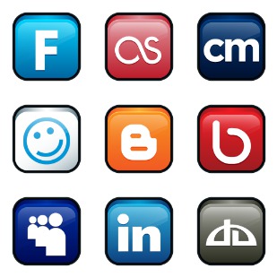 Social Networking icon sets preview