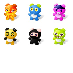 Art Toys icon sets preview