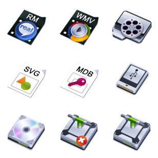 Non-mainstream 2008 icon sets preview