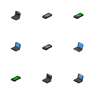 Apple Portables icon sets preview