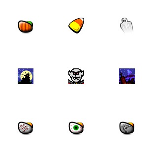 Halloween '99 icon sets preview