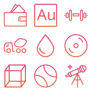 Retina icon sets preview