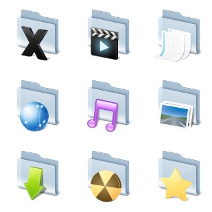 Eko Folders icon sets preview