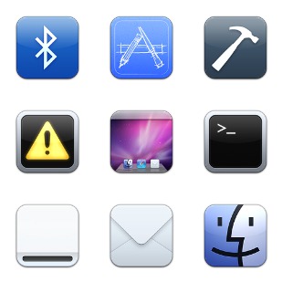 Flurry System icon sets preview