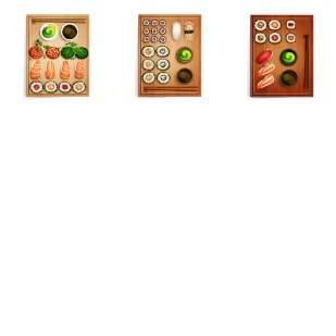 Sushi icon sets preview