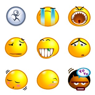 Popo Emotions icon sets preview