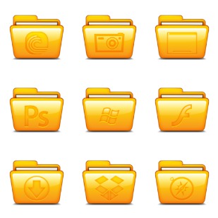 Mac Folders icon sets preview