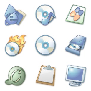 Pastel icon sets preview