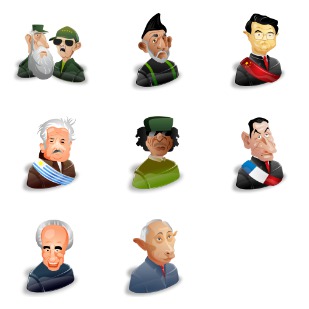 Political Characters Vol. 2 icon sets preview