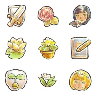 Down to earth icon sets preview