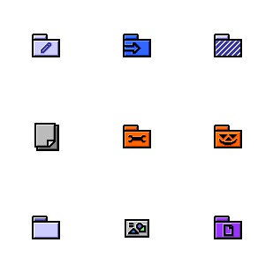 Kidcon OS icon sets preview