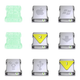 G5 Drives icon sets preview