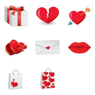 Love And Breakup icon sets preview