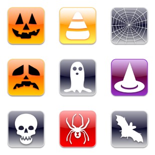 iPhonica Halloween icon sets preview