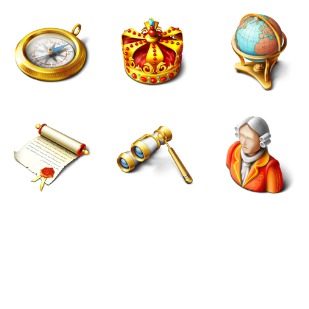 Royal icon sets preview