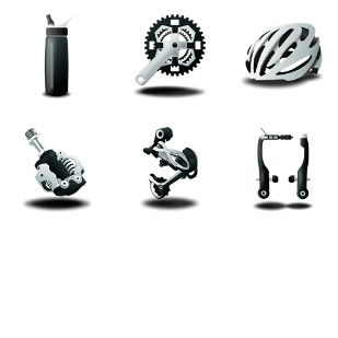 Mountain Bike icon sets preview