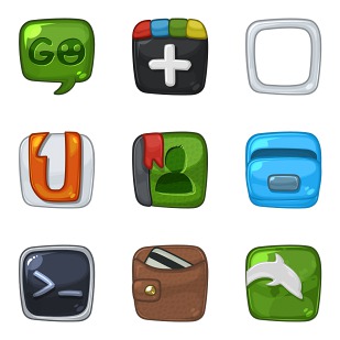 Blawb Tiny Extension icon sets preview