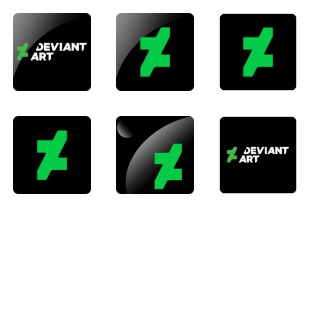 new logo Deviantart icon sets preview