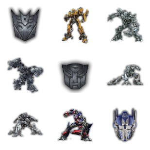 transformers pack icon sets preview