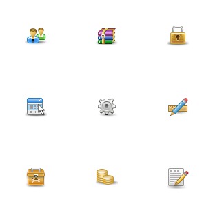 Random icon sets preview