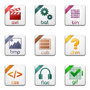 Basic Filetypes 1 icon sets preview