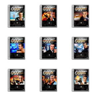 James Bond Cover icon sets preview