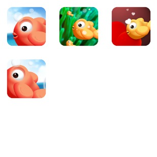 Fish icon sets preview