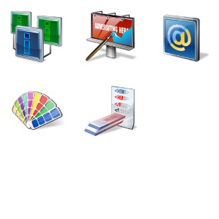 Real Vista Web Design icon sets preview