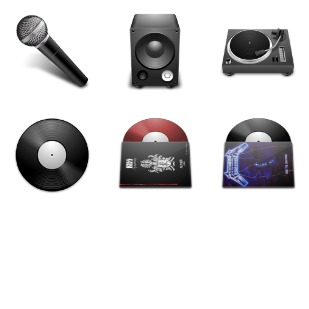 Be the DJ icon sets preview