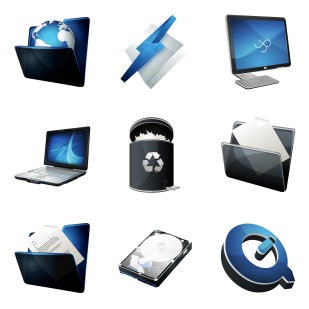 HP Dock icon sets preview