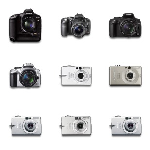 Canon Digital Camera icon sets preview