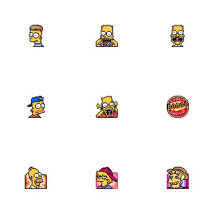 Simpsons Vol. 06 icon sets preview