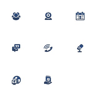 Simple icon sets preview