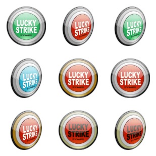 Lucky Strike icon sets preview