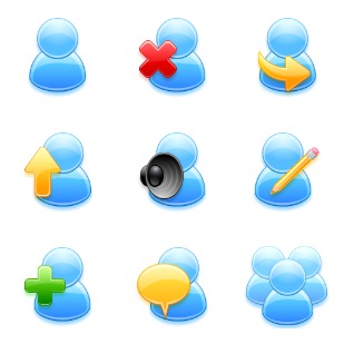 Fast Icon Users icon sets preview
