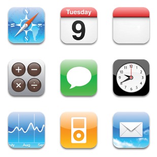 iPhone icon sets preview