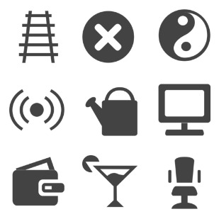 Glyph smart icon sets preview