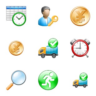 Demo Professional Toolbar icon sets preview