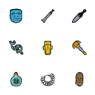 British Museum icon sets preview