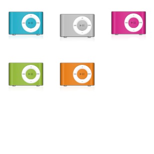 iPod Shuffle Colors icon sets preview