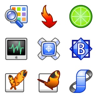 Clipper System 3 icon sets preview