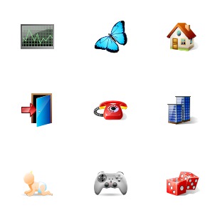 48x48 Object icon sets preview