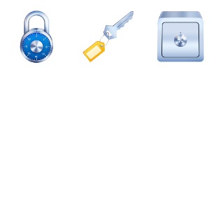 Secure icon sets preview